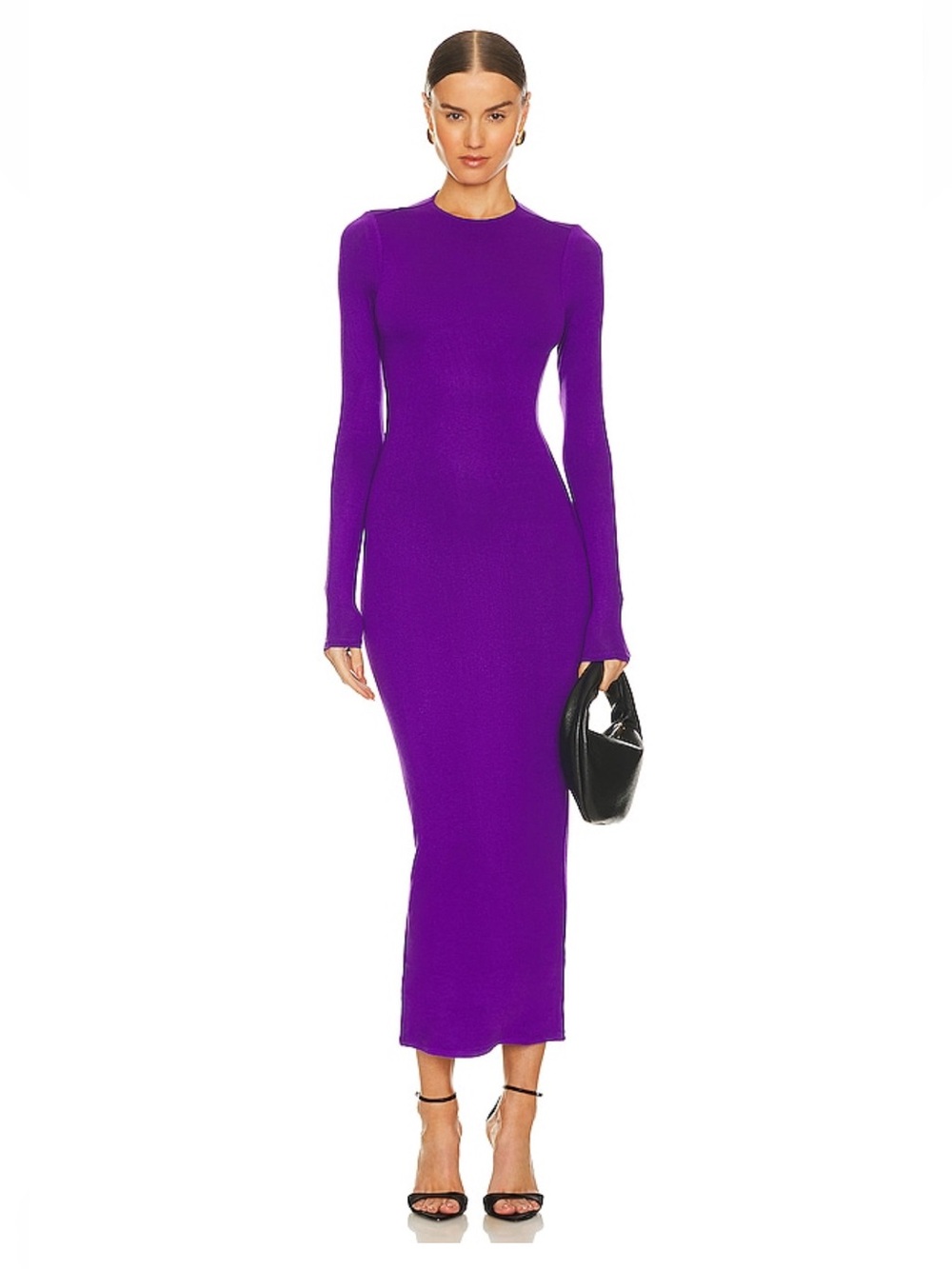AFRM Juniper Maxi Dress in Deep Violet